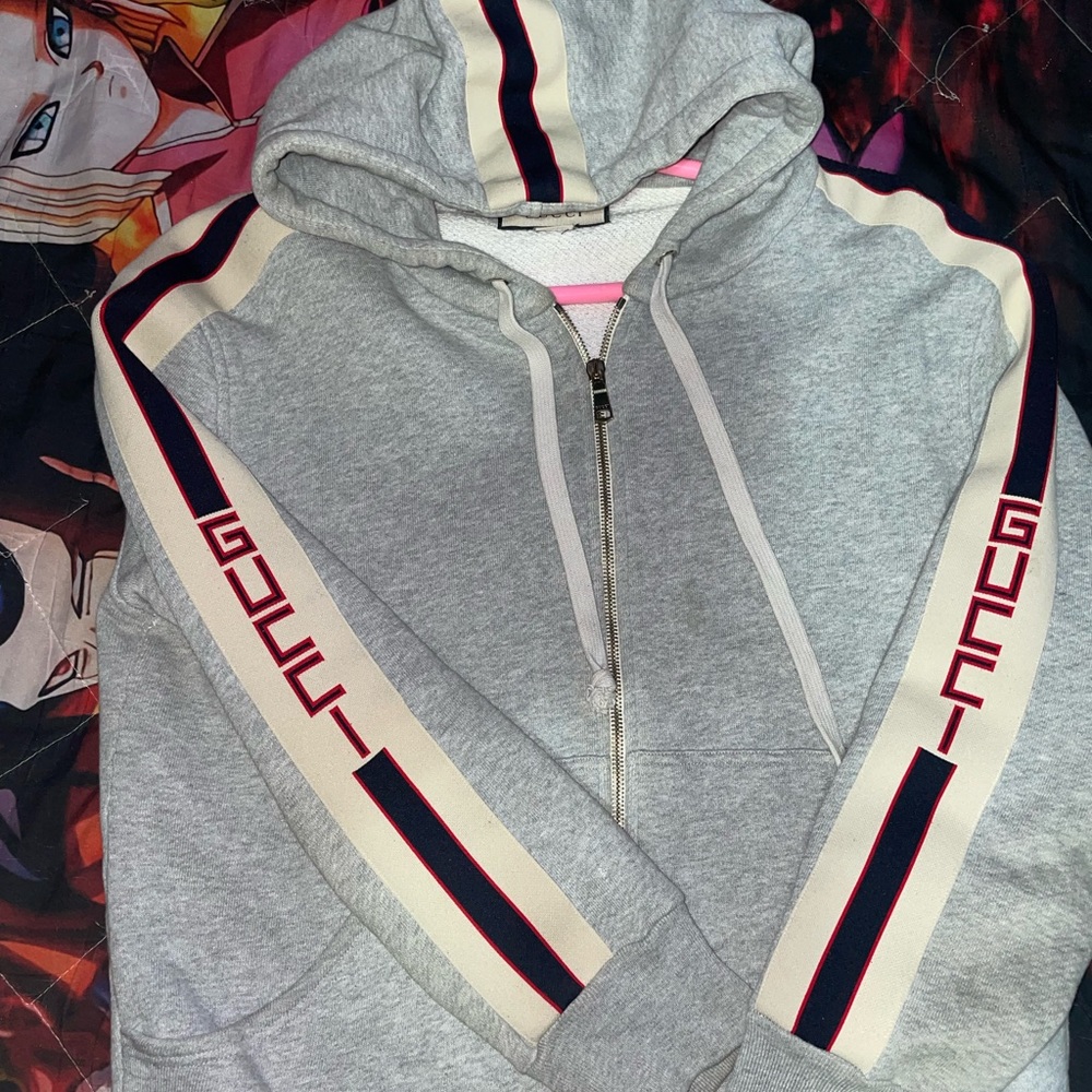 Gucci zip up hoodie